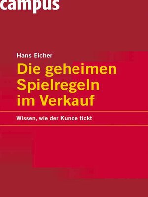 cover image of Die geheimen Spielregeln im Verkauf